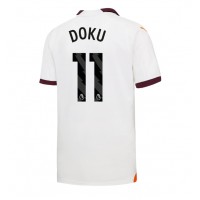 Manchester City Jeremy Doku #11 Auswärtstrikot 2023-24 Kurzarm